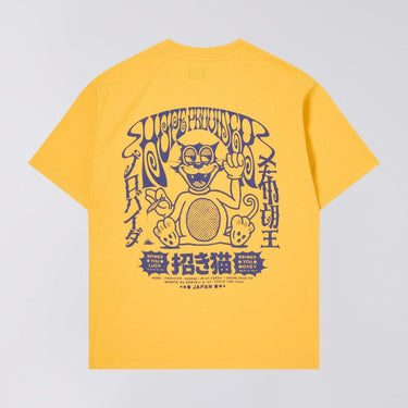 EDWIN HOPE PROVIDER T-shirt LEMON CHROME - KYOTO - EDWIN