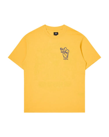 EDWIN HOPE PROVIDER T-shirt LEMON CHROME - KYOTO - EDWIN