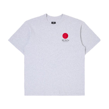 EDWIN JAPANESE SUN SUPPLY T-shirt GREY MARL - KYOTO - EDWIN