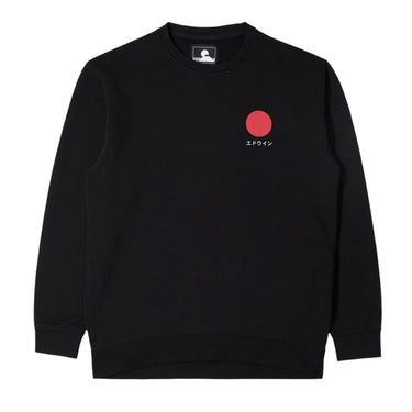 EDWIN JAPANESE SUN SWEAT Black - KYOTO - EDWIN