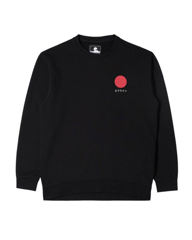 EDWIN JAPANESE SUN SWEAT Black - KYOTO - EDWIN