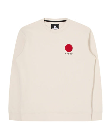 EDWIN JAPANESE SUN SWEAT Whisper White - KYOTO - EDWIN