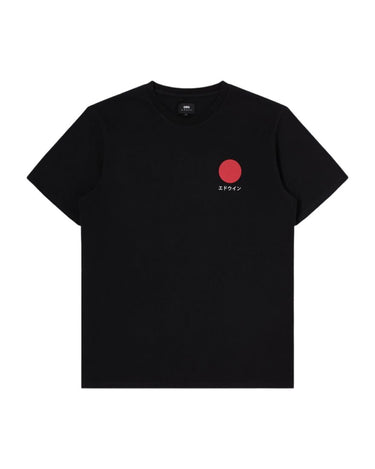 EDWIN JAPANESE SUN T - SHIRT Black - KYOTO - EDWIN