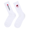 Edwin KAMIFUJI SOCKS - White - KYOTO - EDWIN