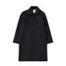 EDWIN MAC WOOL COAT - DARK GREY MARL - KYOTO - EDWIN