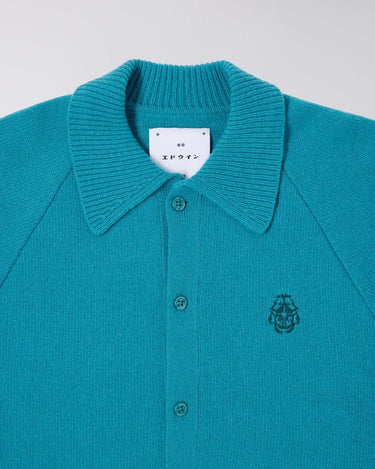 EDWIN MARS POLO CARDIGAN - BALTIC - KYOTO - EDWIN