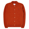 EDWIN MARS POLO CARDIGAN Sweater ORANGE - KYOTO - EDWIN