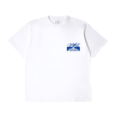 EDWIN MOUNT FUJI DUSK T - SHIRT - WHITE - KYOTO - EDWIN