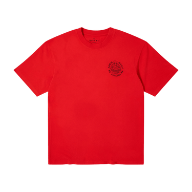 EDWIN MUSIC CHANNEL T - SHIRT - FIERY RED - KYOTO - EDWIN