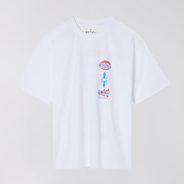 EDWIN Pachinko T-Shirt - White - KYOTO - EDWIN