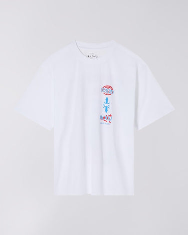 EDWIN Pachinko T-Shirt - White - KYOTO - EDWIN