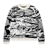 EDWIN PANKU SWEATER - WHITE/BLACK - KYOTO - EDWIN