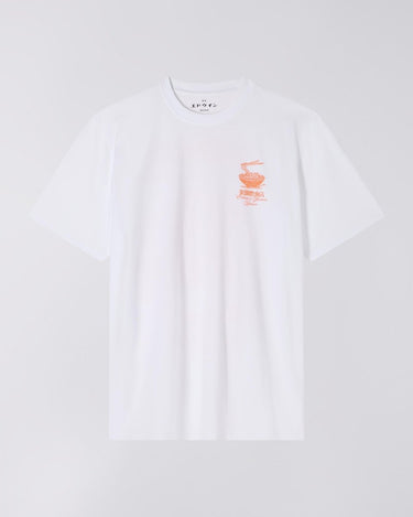 EDWIN Ramen Palace T-Shirt - White - KYOTO - EDWIN