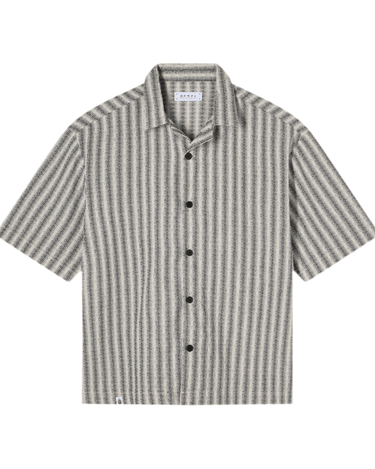 EDWIN Saga Shirt Ss - Black / White - KYOTO - EDWIN