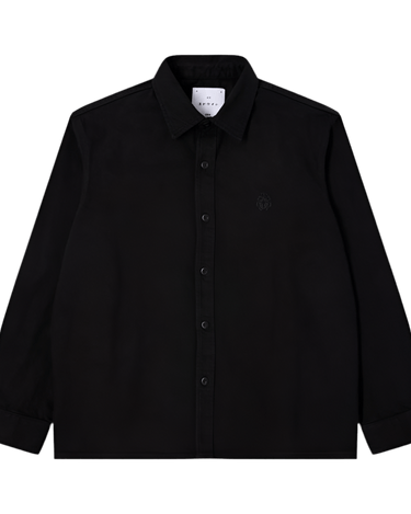 EDWIN Sebastian SHIRT LS - BLACK - KYOTO - EDWIN