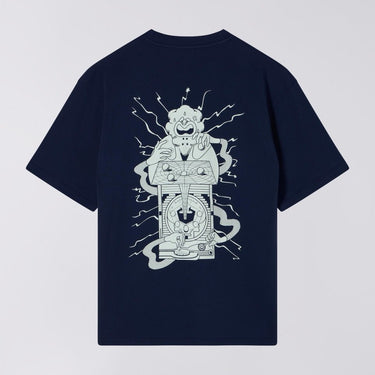 EDWIN Slot Machine T-Shirt - Maritime Blue - KYOTO - EDWIN