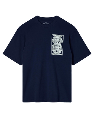 EDWIN Slot Machine T-Shirt - Maritime Blue - KYOTO - EDWIN