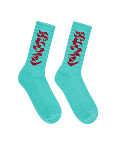 EDWIN Sweat Socks - Pool Blue - KYOTO - EDWIN