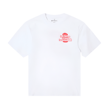 EDWIN TANUKI T - SHIRT - WHITE - KYOTO - EDWIN