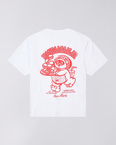 EDWIN TANUKI T - SHIRT - WHITE - KYOTO - EDWIN