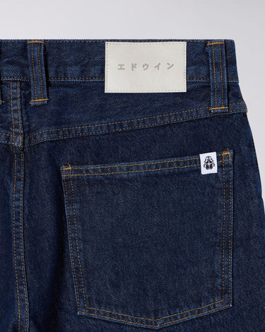 EDWIN Tyrell Pant - Blue - Dark Marble Wash - KYOTO - EDWIN