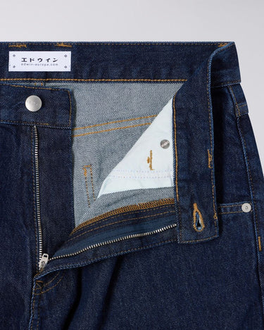 EDWIN Tyrell Pant - Blue - Dark Marble Wash - KYOTO - EDWIN