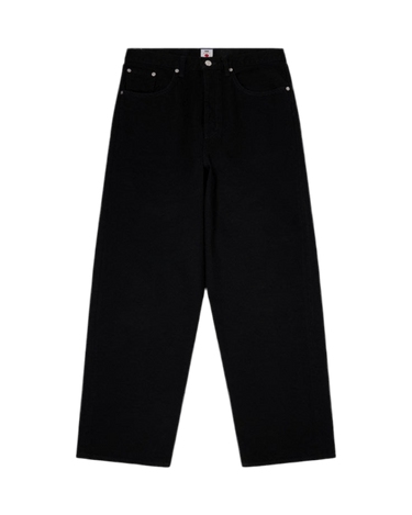 EDWIN Wide Pant - Black unwashed - KYOTO - EDWIN