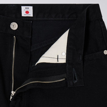 EDWIN Wide Pant - Black unwashed - KYOTO - EDWIN
