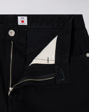 EDWIN Wide Pant - Black unwashed - KYOTO - EDWIN