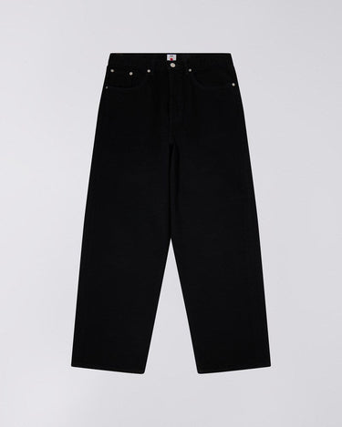 EDWIN Wide Pant - Black unwashed - KYOTO - EDWIN