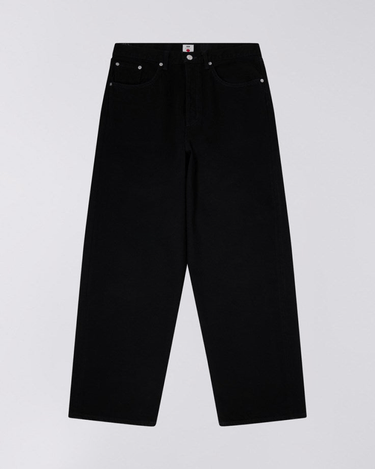EDWIN Wide Pant - Black unwashed - KYOTO - EDWIN