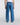 EDWIN WIDE PANT - BLUE - MID USED - KYOTO - EDWIN
