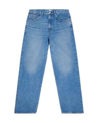 EDWIN WIDE PANT - BLUE - MID USED - KYOTO - EDWIN