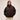 FILA CASERE relaxed puffer jacket Chocolate Torte