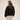 FILA CASERE relaxed puffer jacket Chocolate Torte