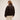 FILA CASERE relaxed puffer jacket Chocolate Torte