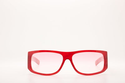 FLATLIST APRIL Shimmery Red Horn Pink / Gradient sunglasses - KYOTO - FLATLIST
