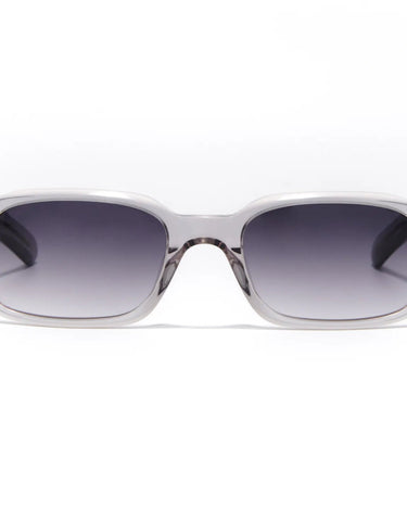 FLATLIST HANKY Crystal Grey/Smoke Gradient Lens Sunglasses - KYOTO - FLATLIST