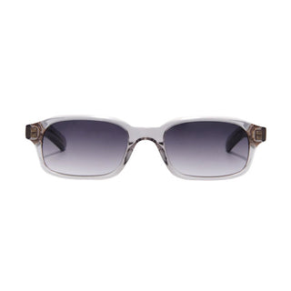 FLATLIST HANKY Crystal Grey/Smoke Gradient Lens Sunglasses - KYOTO - FLATLIST