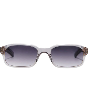 FLATLIST HANKY Crystal Grey/Smoke Gradient Lens Sunglasses - KYOTO - FLATLIST