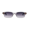 FLATLIST HANKY Crystal Grey/Smoke Gradient Lens Sunglasses - KYOTO - FLATLIST