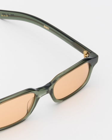 FLATLIST HANKY Solbrille Crystal Duck Green - KYOTO - FLATLIST