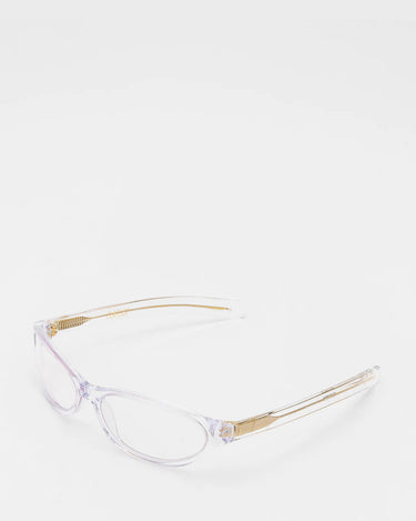 FLATLIST OLYMPIA Clear Crystal/Clear Lens sunglasses - KYOTO - FLATLIST