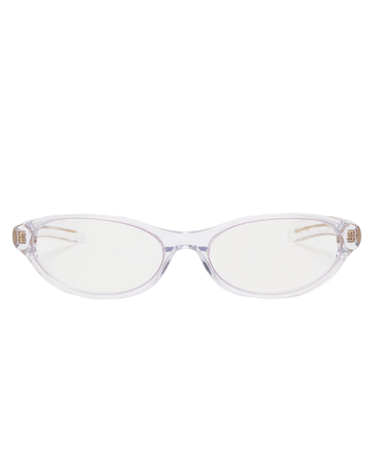 FLATLIST OLYMPIA Clear Crystal/Clear Lens sunglasses - KYOTO - FLATLIST