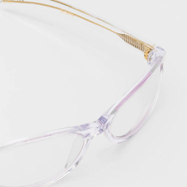 FLATLIST OLYMPIA Clear Crystal/Clear Lens sunglasses - KYOTO - FLATLIST