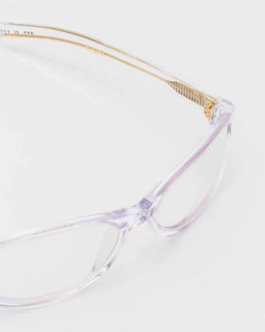 FLATLIST OLYMPIA Clear Crystal/Clear Lens sunglasses - KYOTO - FLATLIST