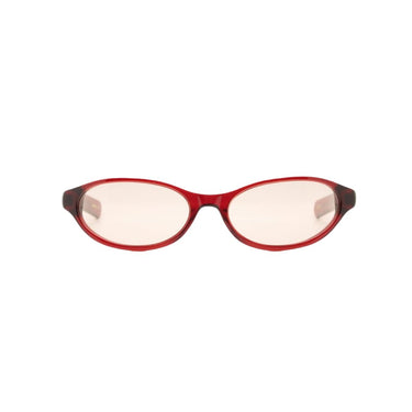 FLATLIST OLYMPIA Crystal Burgundy / Solid Peach sunglasses - KYOTO - FLATLIST