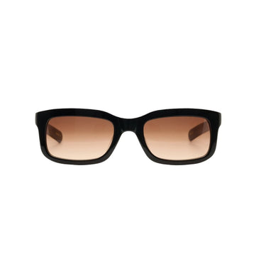 FLATLIST PALMER Solid Black Brown / Gradient sunglasses - KYOTO - FLATLIST