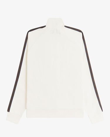Fred Perry CONTRAST TAPE TRACK JACKET Tobacco - KYOTO - Fred Perry