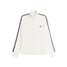 Fred Perry CONTRAST TAPE TRACK JACKET Tobacco - KYOTO - Fred Perry